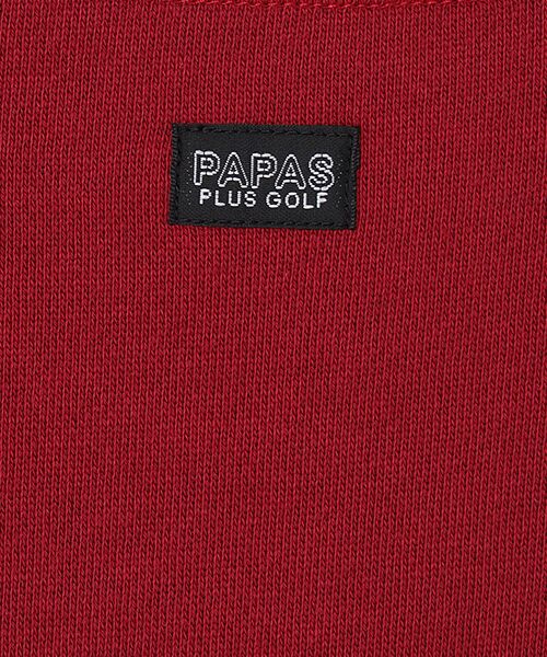 PAPAS / パパス スウェット | アスレジャー裏毛 半袖トレーナー | 詳細7