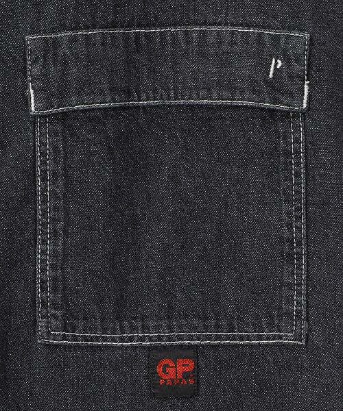 PAPAS / パパス シャツ・ブラウス | 7ozライトデニム オーバーサイズシャツ | 詳細6