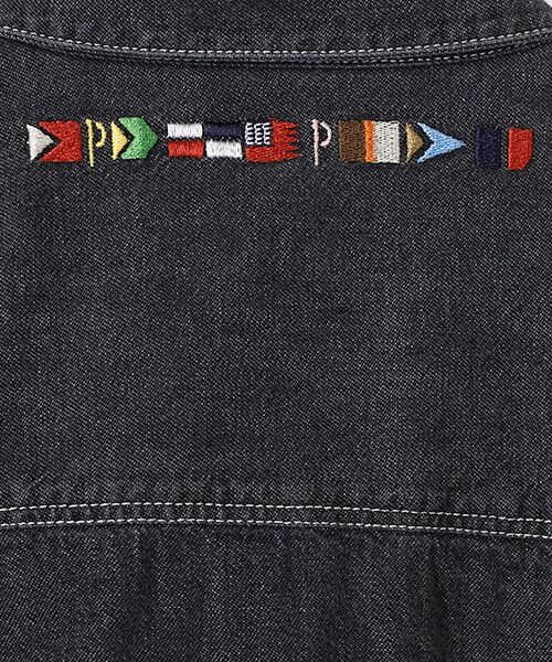 PAPAS / パパス シャツ・ブラウス | 7ozライトデニム オーバーサイズシャツ | 詳細7