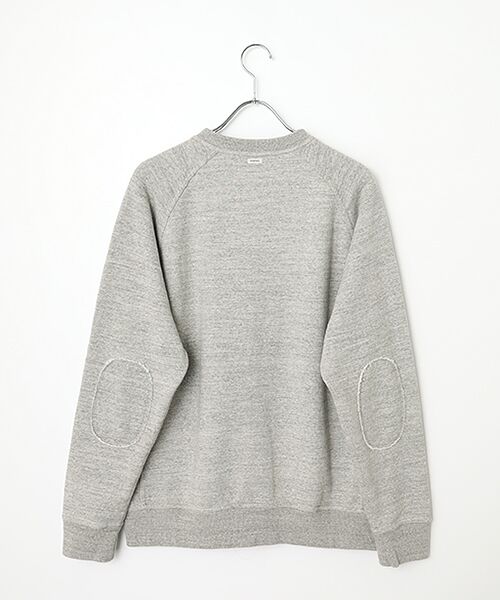 PAPAS / パパス スウェット | ラフィ吊り裏毛 クルーネックトレーナー | 詳細1