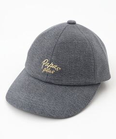 PAPAS / パパス キャップ | 11.5ozムラ糸ストレッチデニム ベースボールキャップ