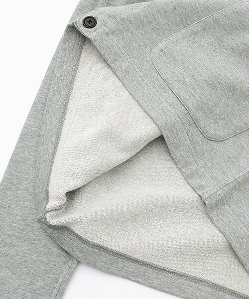 PAPAS / パパス カーディガン・ボレロ | フレンチテリーミニ裏毛 ペンギン刺繍 カットソーカーディガン | 詳細5