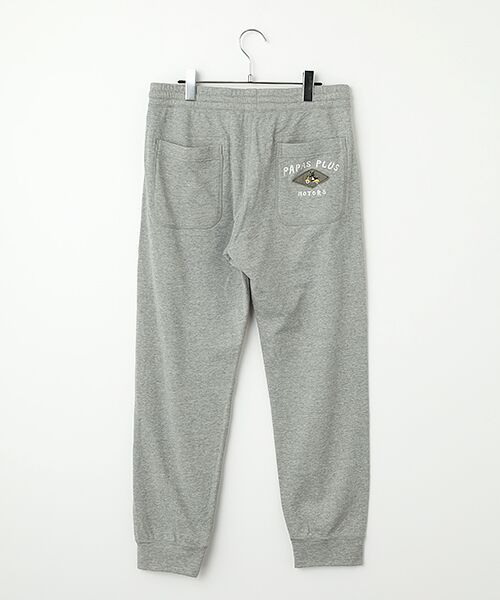 PAPAS / パパス その他パンツ | フレンチテリーミニ裏毛 ペンギン刺繍 スウェットパンツ | 詳細1