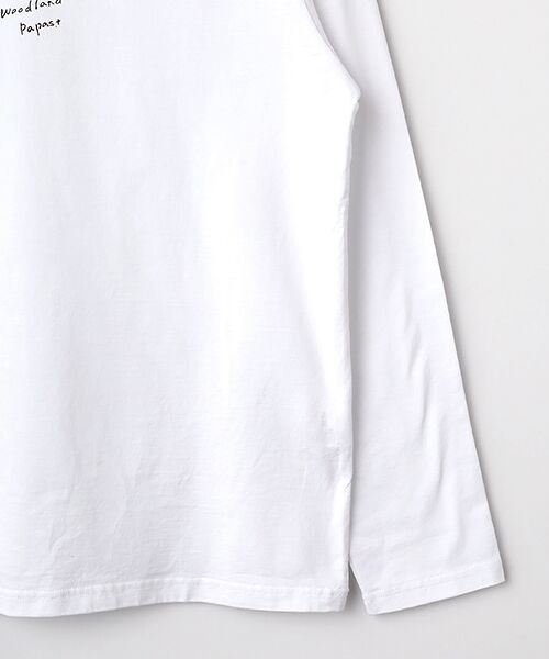 PAPAS / パパス Tシャツ | 40/2CLASSIC天竺 キャンプドッグ 長袖Tシャツ | 詳細3
