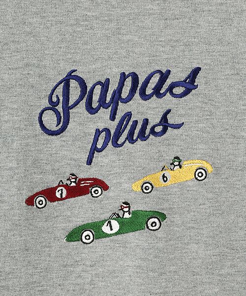 PAPAS / パパス Tシャツ | 40/2CLASSIC天竺 ペンギン刺繍 長袖Tシャツ | 詳細6