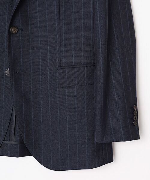 PAPAS / パパス テーラードジャケット | <VITALE BARBERIS CANONICO>ラスティックトロピカル シングルジャケット | 詳細4