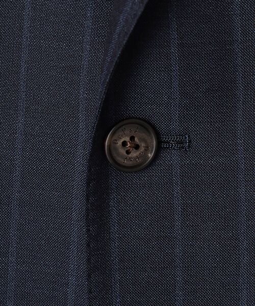 PAPAS / パパス テーラードジャケット | <VITALE BARBERIS CANONICO>ラスティックトロピカル シングルジャケット | 詳細7