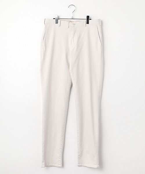 PAPAS / パパス デニムパンツ | オーガニックラフィーストレッチ デニムパンツ（アイボリー）