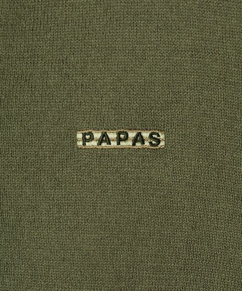PAPAS / パパス カーディガン・ボレロ | モンサンミッシェル天竺12G ニットカーディガン | 詳細8