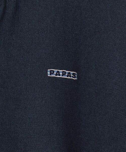 PAPAS / パパス カーディガン・ボレロ | モンサンミッシェル天竺12G ニットカーディガン | 詳細11