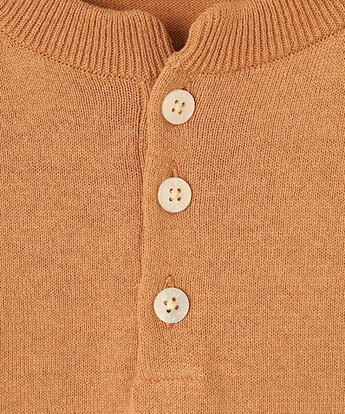 PAPAS / パパス ニット・セーター | モンサンミッシェル天竺12G ヘンリーネックセーター | 詳細4