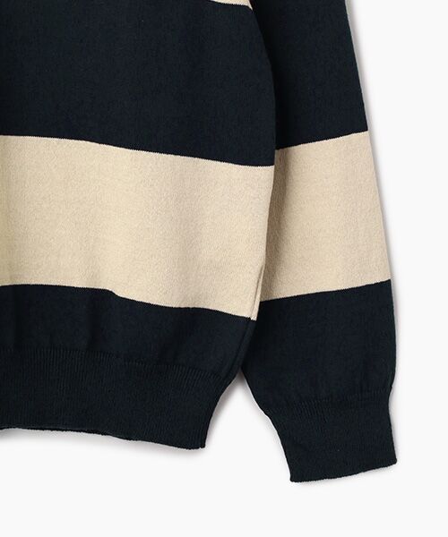 PAPAS / パパス ニット・セーター | モンサンミッシェル天竺12G ヘンリーネックセーター | 詳細8