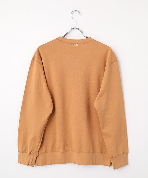 PAPAS / パパス スウェット | モンサンミッシェル爽 1飛び裏毛 クルーネックトレーナー | 詳細1