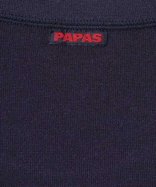 PAPAS / パパス スウェット | モンサンミッシェル爽 1飛び裏毛 クルーネックトレーナー | 詳細8