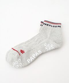 PAPAS / パパス ソックス | 底パイル ロゴジャガードソックス