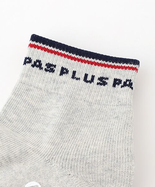 PAPAS / パパス ソックス | 底パイル ロゴジャガードソックス | 詳細1