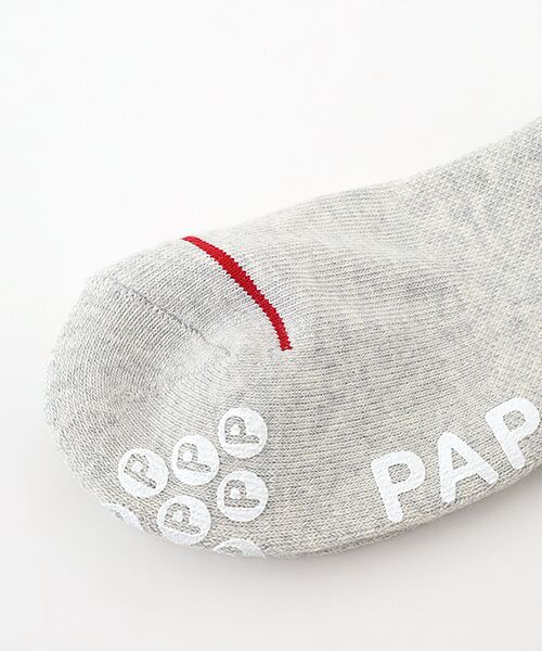 PAPAS / パパス ソックス | 底パイル ロゴジャガードソックス | 詳細2