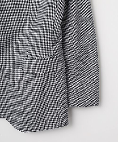PAPAS / パパス テーラードジャケット | クールマックス/コットン/リネン千鳥 ジャケット | 詳細4