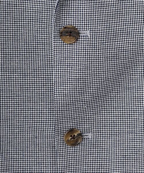 PAPAS / パパス テーラードジャケット | クールマックス/コットン/リネン千鳥 ジャケット | 詳細6