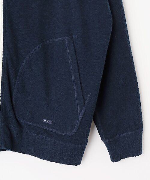 PAPAS / パパス パーカー | ランダムパイル ジップアップパーカー | 詳細4