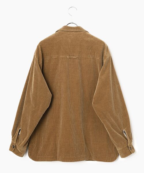 PAPAS / パパス ブルゾン | コットン/カシミヤ混ストレッチ 中コールブルゾン | 詳細1