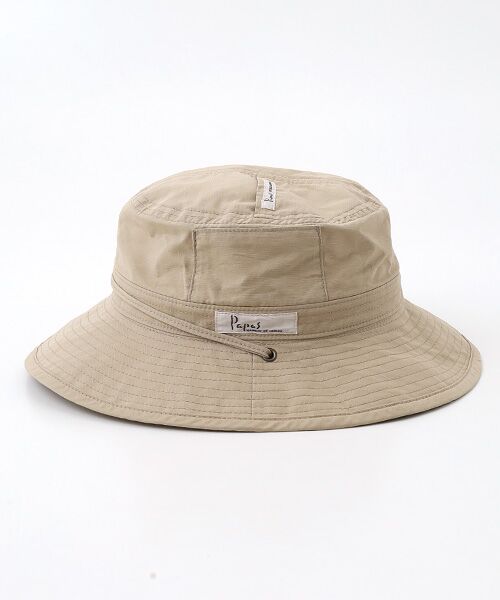 PAPAS / パパス ハット | モンサンミッシェルブッシュポプリン サファリハット | 詳細1