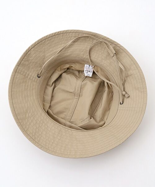 PAPAS / パパス ハット | モンサンミッシェルブッシュポプリン サファリハット | 詳細3
