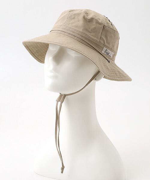 PAPAS / パパス ハット | モンサンミッシェルブッシュポプリン サファリハット | 詳細5