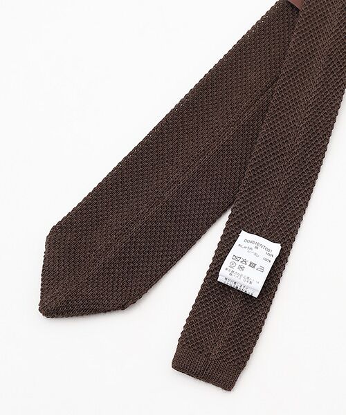 PAPAS / パパス ネクタイ | <TOSCO>ラミートップMISTYラミー ニットタイ | 詳細1