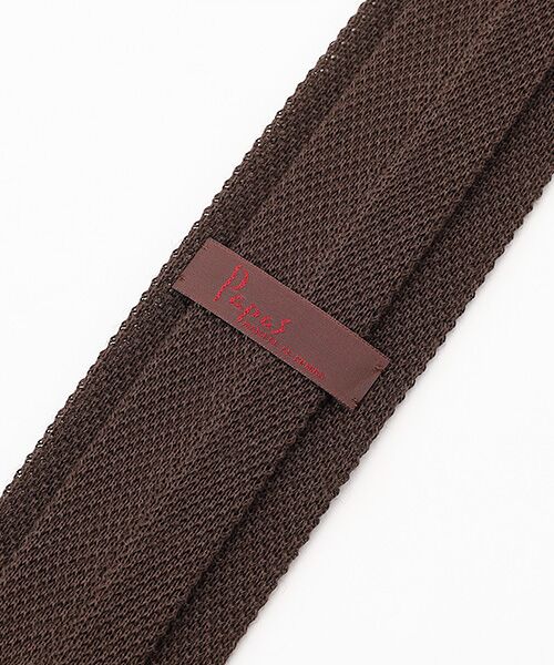 PAPAS / パパス ネクタイ | <TOSCO>ラミートップMISTYラミー ニットタイ | 詳細2