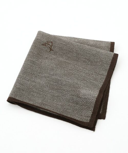 PAPAS / パパス その他小物 | <TOSCO>ラミートップMISTYラミー ポケットチーフ（TOPグレーベージュ）