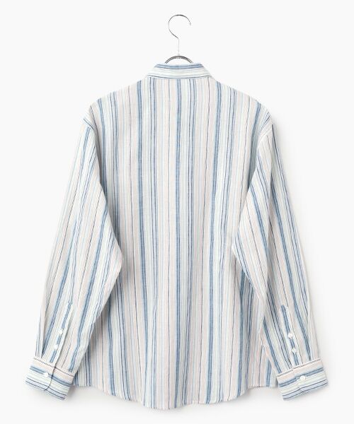 PAPAS / パパス シャツ・ブラウス | モンサンミッシェル マルチストライプシャツ | 詳細1