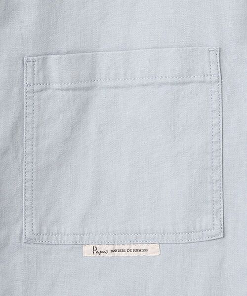PAPAS / パパス ブルゾン | モンサンミッシェルデニムストレッチ カバーオール | 詳細2