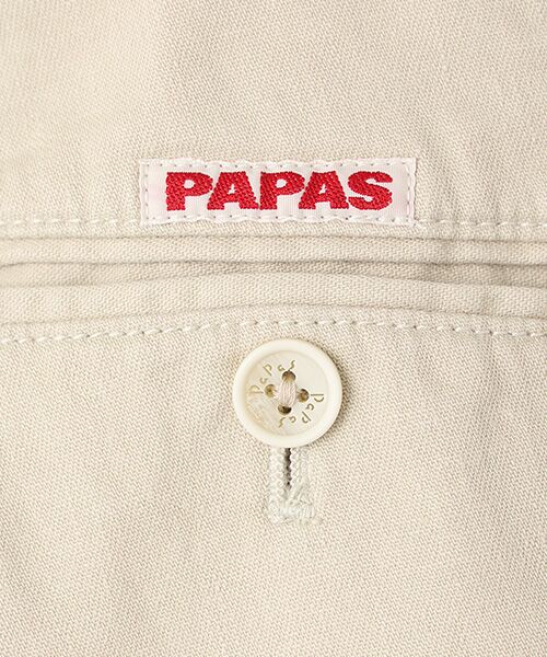 PAPAS / パパス デニムパンツ | モンサンミッシェルデニムストレッチ ノータックパンツ | 詳細1