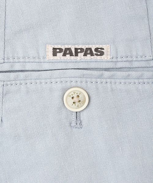 PAPAS / パパス デニムパンツ | モンサンミッシェルデニムストレッチ ノータックパンツ | 詳細2