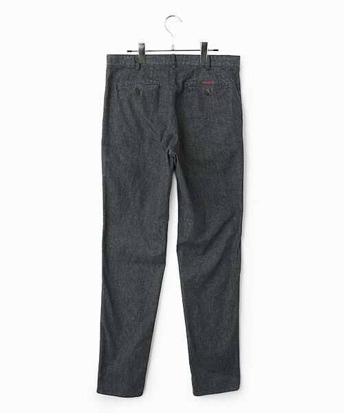 PAPAS / パパス デニムパンツ | モンサンミッシェルデニムストレッチ ノータックパンツ | 詳細7