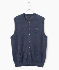 PAPAS / パパス ベスト | ユーロリネンウォッシャブル天竺10G ベスト