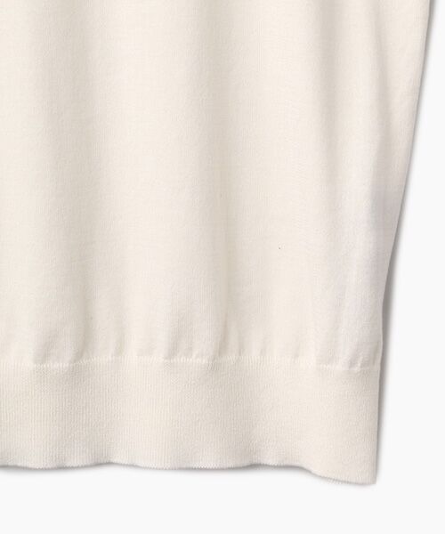 PAPAS / パパス ポロシャツ | コットン天竺 14G 半袖ニットポロシャツ | 詳細3