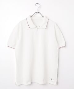 PAPAS / パパス ポロシャツ | 40/2鹿の子 スキッパーポロシャツ