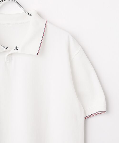 PAPAS / パパス ポロシャツ | 40/2鹿の子 スキッパーポロシャツ | 詳細2