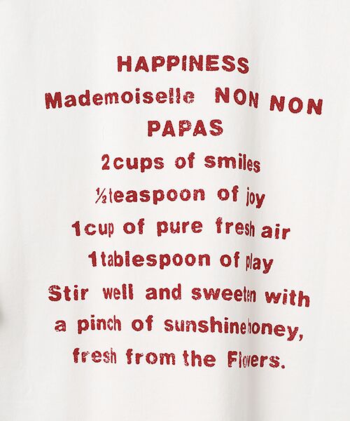 PAPAS / パパス Tシャツ | 40/2天竺 中白染め加工 半袖Tシャツ | 詳細4