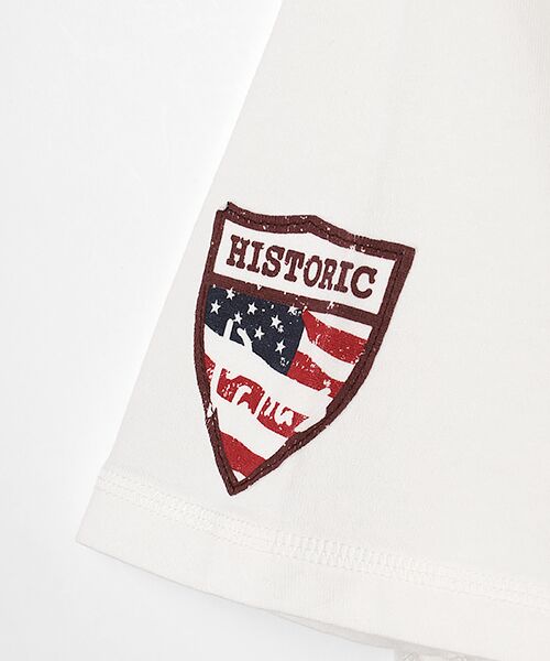 PAPAS / パパス Tシャツ | 40/2天竺 中白染め加工 半袖Tシャツ | 詳細5