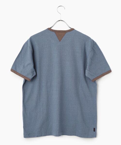 PAPAS / パパス Tシャツ | モンサンミッシェル＆ラフィー天竺 半袖Tシャツ | 詳細1