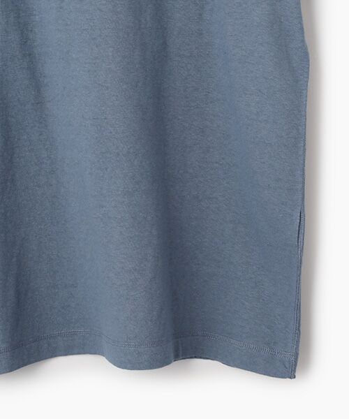 PAPAS / パパス Tシャツ | モンサンミッシェル＆ラフィー天竺 半袖Tシャツ | 詳細3