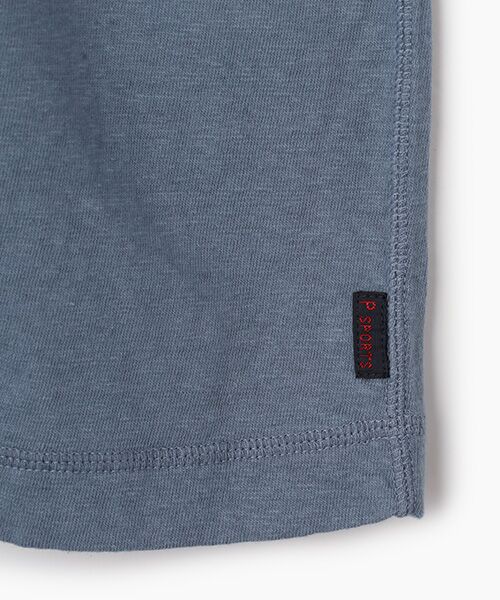 PAPAS / パパス Tシャツ | モンサンミッシェル＆ラフィー天竺 半袖Tシャツ | 詳細4