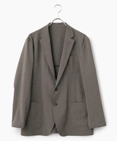 PAPAS / パパス テーラードジャケット | ポリエステルストレッチクロス ポケッタブル ジャケット