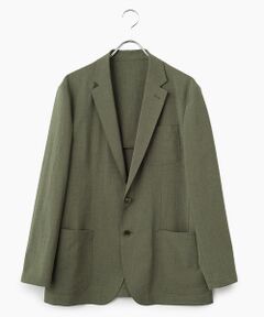 PAPAS / パパス テーラードジャケット | ポリエステルストレッチクロス ポケッタブル ジャケット