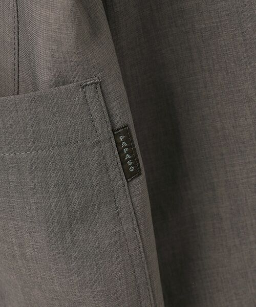 PAPAS / パパス テーラードジャケット | ポリエステルストレッチクロス ポケッタブル ジャケット | 詳細1