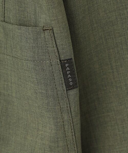 PAPAS / パパス テーラードジャケット | ポリエステルストレッチクロス ポケッタブル ジャケット | 詳細2