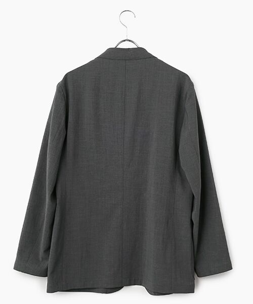 PAPAS / パパス テーラードジャケット | ポリエステルストレッチクロス ポケッタブル ジャケット | 詳細3